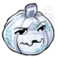 Glacier Pumpkin Beanbag