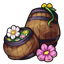 Barrel Garden Beanbags