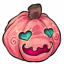 Sweetheart Pumpkin Beanbag