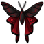 Garnet Lunar Moth