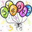 Third Anniversary Balloons