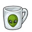 White Alien Mug