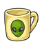 Yellow Alien Mug