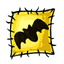 Yellow Bat Patch