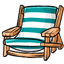 Teal Beach Chair
