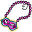 Pink Mask Beads