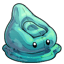 Aqua Blob Beanbag