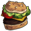 Cheeseburger Deluxe Beanbag