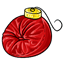 Red Bauble Beanbag