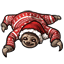 Festive Sloth Beanbag