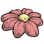 Pink Flower Beanbag