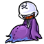 Lilac Ghostly Beanbag