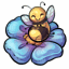 Happy Bee Beanbag