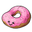 I-Love-You Doughnut Beanbag