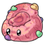 Pinkie Patch Infected Blob Beanbag