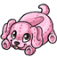 Pink Puppy Beanbag