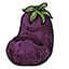 Eggplant Beanbag