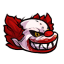 Scary Clown Beanbag