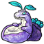 Lilac Scootle Beanbag