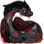 Bloodred Serpenth Beanbag