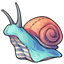 Gentle Snail Paperweight Beanbag