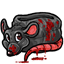 Bloodred Super Cute Rat Beanbag