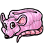 Pink Super Cute Rat Beanbag