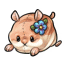Squishy Spring Hamster Beanbag