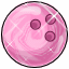Sparkly Pink Bowling Ball