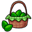 Green Vesnali Egg Basket