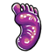Grape Gummy Foot