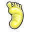 Lemon Gummy Foot