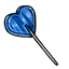 Blueberry Heart Lolly