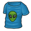 Blue Alien T-shirt