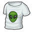 White Alien T-shirt