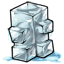 A Tall Melting Ice Cube
