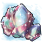 Aurora Galaxy Crystal
