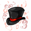 Baby New Year Tiny Top Hat