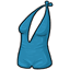 Sea Blue Bathing Suit