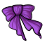 Purple Big Fab Bow