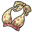Floral Banded Bikini Top