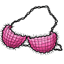 Pink Knitted Bikini Top