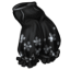 Black Billowy Flower Trousers