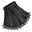 Black Dress Skirt