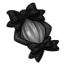 Black Lolita Diamond Ruffle Pinafore