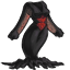 Black Widow Evening Gown