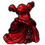 Bloodred Ball Gown