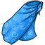 Blue Bathing Suit Wrap