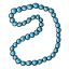 Blue String of Beads