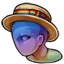 Proud Straw Boater Hat